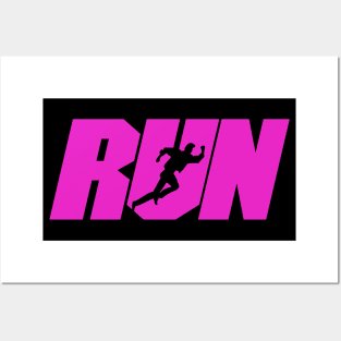 RUN Posters and Art